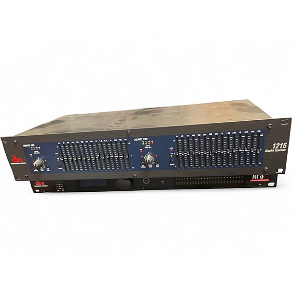 Used dbx 1215 Dual 15-Band Graphic Equalizer