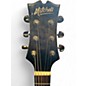 Used Mitchell MX-430QAB/MBK Midnight Black Acoustic Electric Guitar