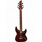 Used Schecter Guitar Research Hellraiser C1 Black Cherry Solid Body Electric Guitar thumbnail