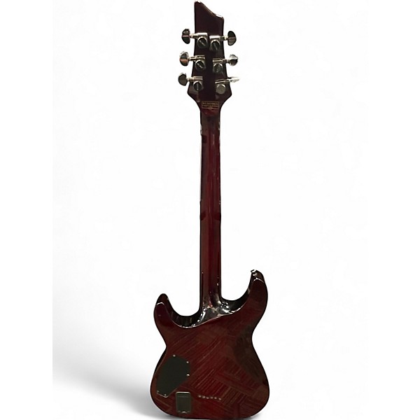 Used Schecter Guitar Research Hellraiser C1 Black Cherry Solid Body Electric Guitar