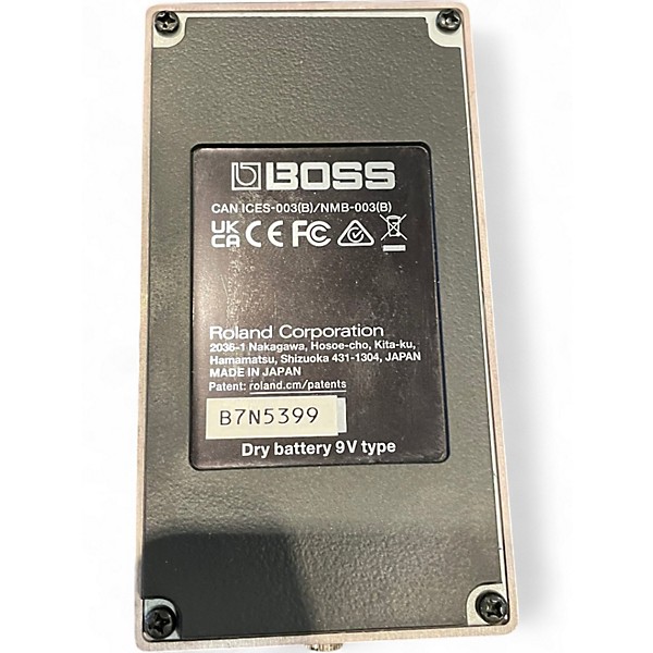 Used BOSS DM2W Delay Waza Craft Effect Pedal