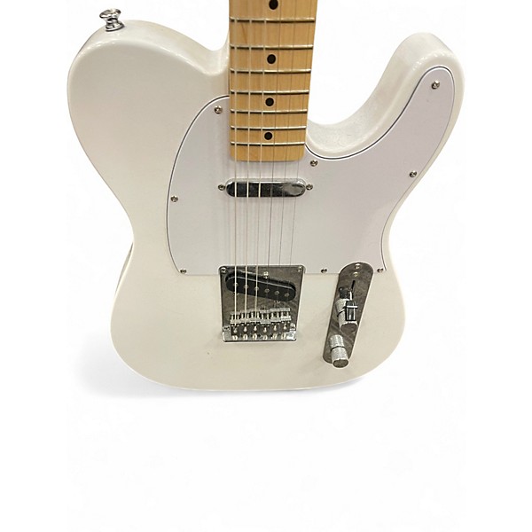 Used Squier Affinity Telecaster WHITE Solid Body Electric Guitar