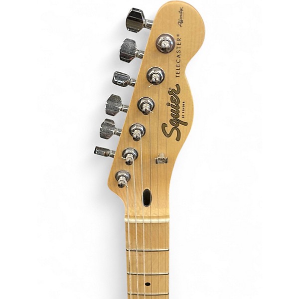 Used Squier Affinity Telecaster WHITE Solid Body Electric Guitar