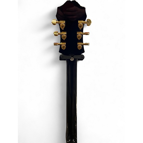 Used Epiphone SHERATON II PRO Ebony Hollow Body Electric Guitar