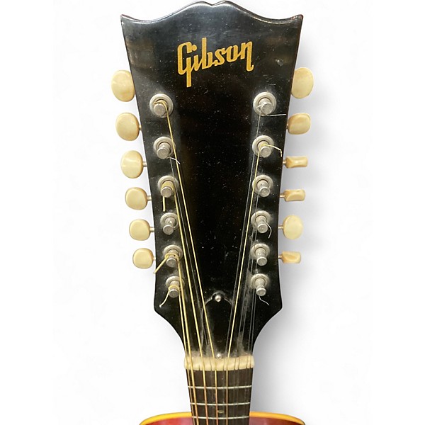 Vintage 1965 Gibson B2512 Natural 12 String Acoustic Guitar