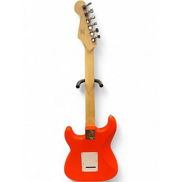 Used 2025 Squier SONIC STRAT Fiesta Red Solid Body Electric Guitar