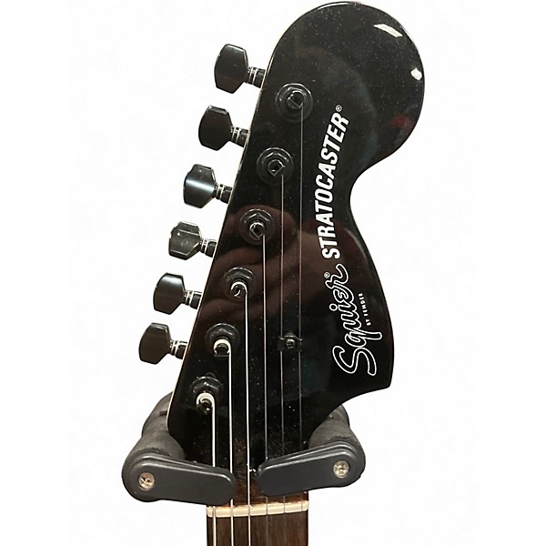 Used 2025 Squier Standard Stratocaster HH Metallic Black Solid Body Electric Guitar