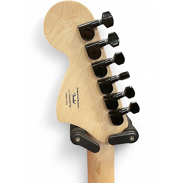 Used 2025 Squier Standard Stratocaster HH Metallic Black Solid Body Electric Guitar