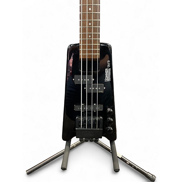 Vintage 1980s Hohner B2B BLACK Electric Bass Guitar
