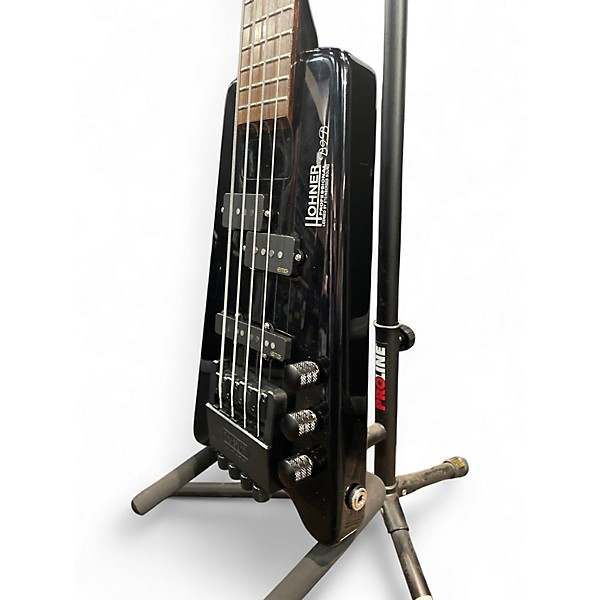 Vintage 1980s Hohner B2B BLACK Electric Bass Guitar