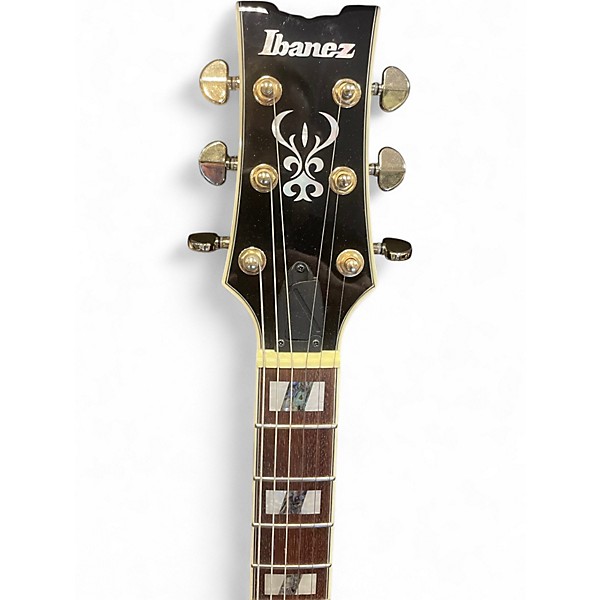 Used Ibanez ar325qa dark brown sunburst Solid Body Electric Guitar