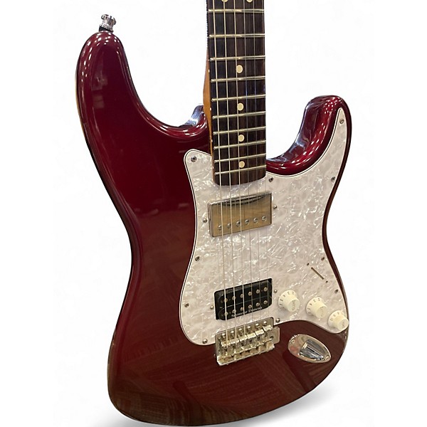 Used Fender Standard Stratacoustic Wine Red Acoustic Electric Guitar