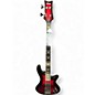 Used Schecter Guitar Research Stiletto Extreme 4 String red Electric Bass Guitar thumbnail