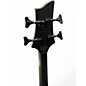 Used Schecter Guitar Research stileto stealth 4 black Electric Bass Guitar