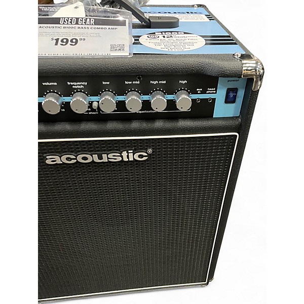 Used Acoustic B100C Bass Combo Amp