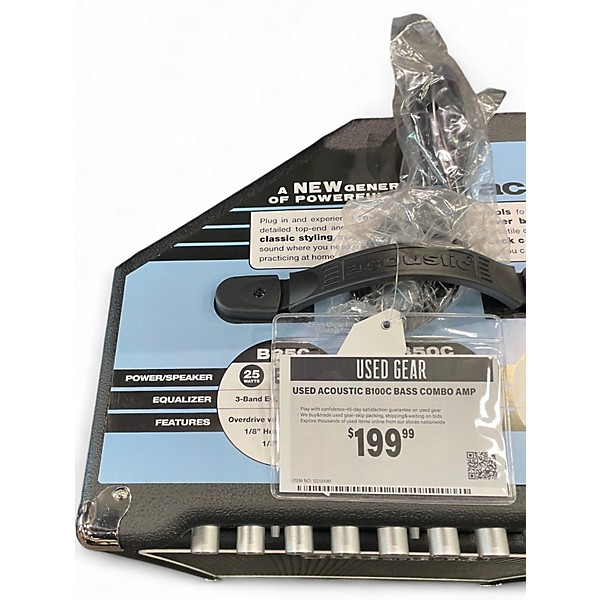 Used Acoustic B100C Bass Combo Amp