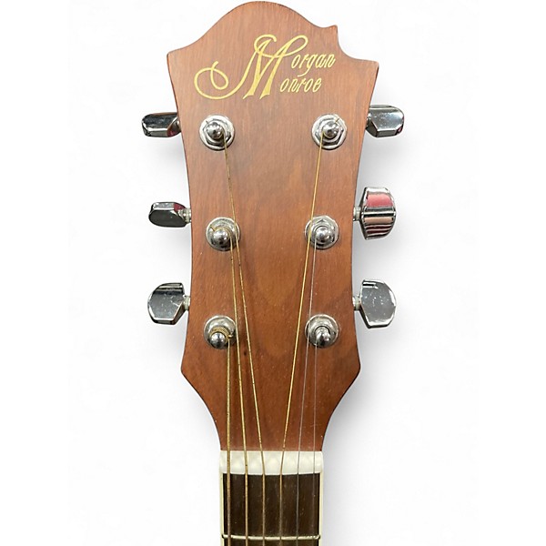 Used Morgan Monroe MRB-1BLB Gray Acoustic Electric Guitar