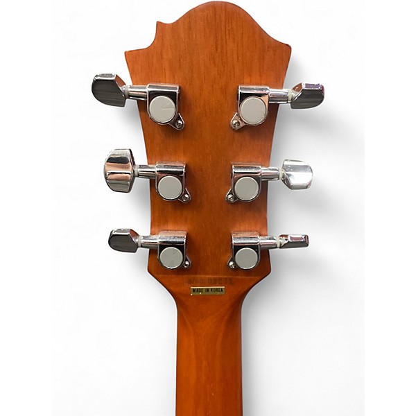 Used Morgan Monroe MRB-1BLB Gray Acoustic Electric Guitar