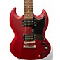 Used Epiphone SG Red Solid Body Electric Guitar