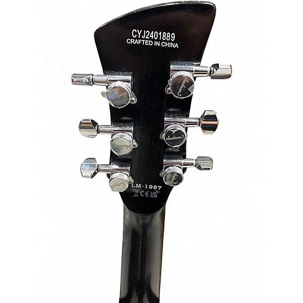 Used Jackson LM-1987 Black Solid Body Electric Guitar