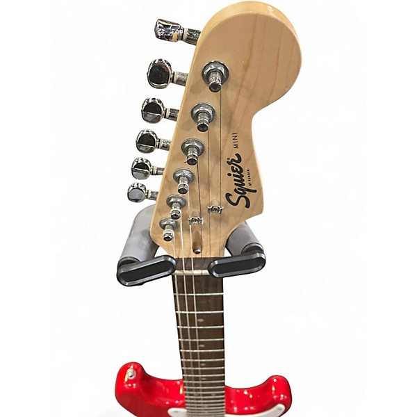 Used Squier Mini Affinity Stratocaster red Electric Guitar
