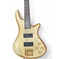 Used Schecter Guitar Research Stiletto Custom 4 String SATIN NATURAL Electric Bass Guitar