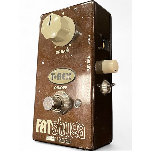 Used T-Rex Engineering Fat Shuga Boost With Reverb Effect Pedal