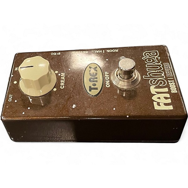 Used T-Rex Engineering Fat Shuga Boost With Reverb Effect Pedal