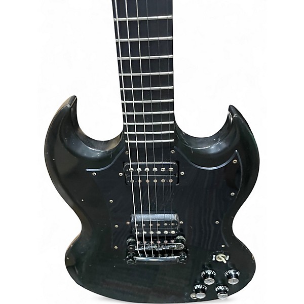 Used Gibson SG Gothic Morte Black Solid Body Electric Guitar