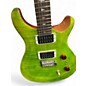 Used PRS SE Custom 24 eriza green Solid Body Electric Guitar