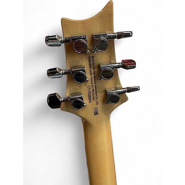 Used PRS SE Custom 24 eriza green Solid Body Electric Guitar