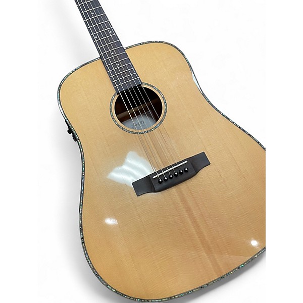 Used Firefly DA01-E natural Acoustic Electric Guitar