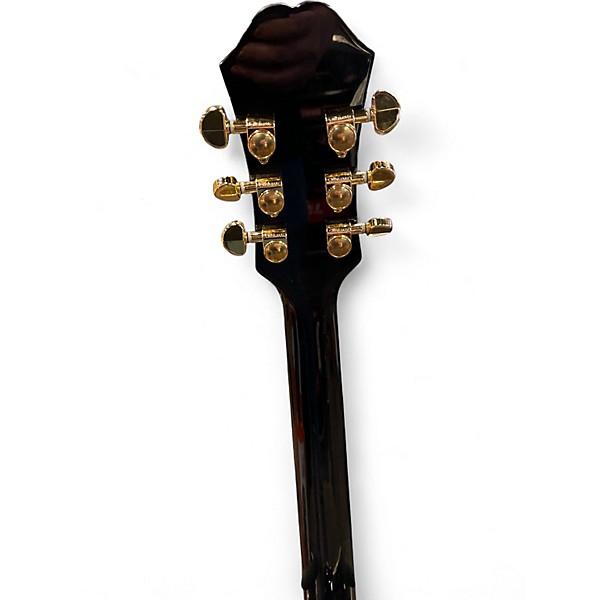 Used Epiphone J-200EC BLACK Acoustic Guitar