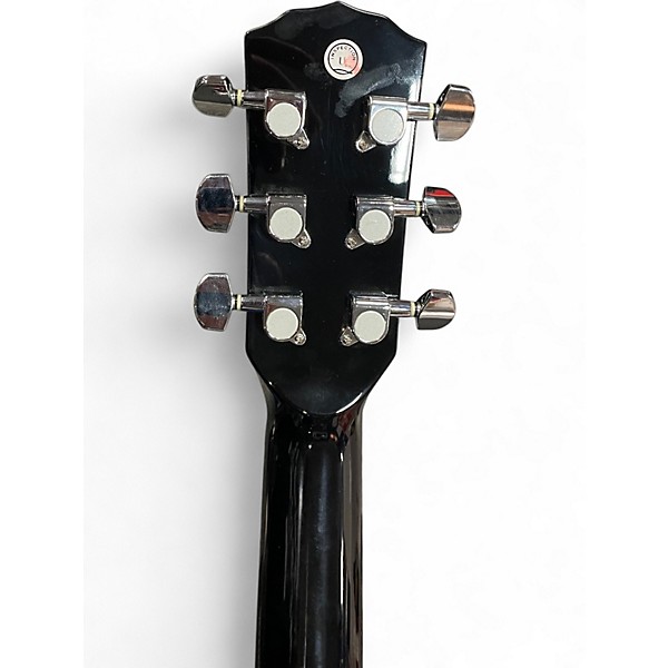 Used Fender CD-60  Black Acoustic Guitar