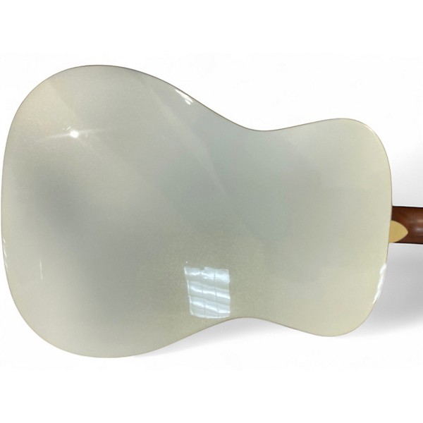 Used Fender MALIBU PLAYER WHITE Acoustic Electric Guitar