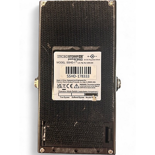 Used Peterson Strobostomp HD Tuner Pedal