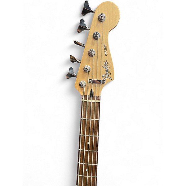 Used 2007 Fender Standard Jazz Bass 5-String black Electric Bass Guitar