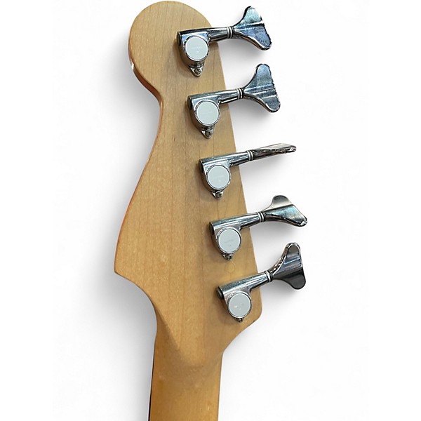 Used 2007 Fender Standard Jazz Bass 5-String black Electric Bass Guitar