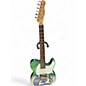 Used Squier telecaster standard Rolling Rock 20th anniversary green Solid Body Electric Guitar thumbnail