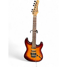 Used Samick LS35 sunburst Solid Body Electric Guitar