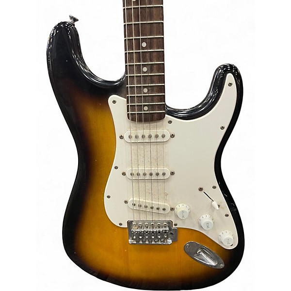 Used Squier Bullet Stratocaster Sunburst Solid Body Electric Guitar