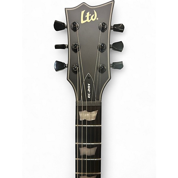 Used ESP LTD EC-201 Black Solid Body Electric Guitar