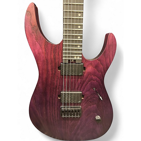 Used Legator N6 Purple Solid Body Electric Guitar