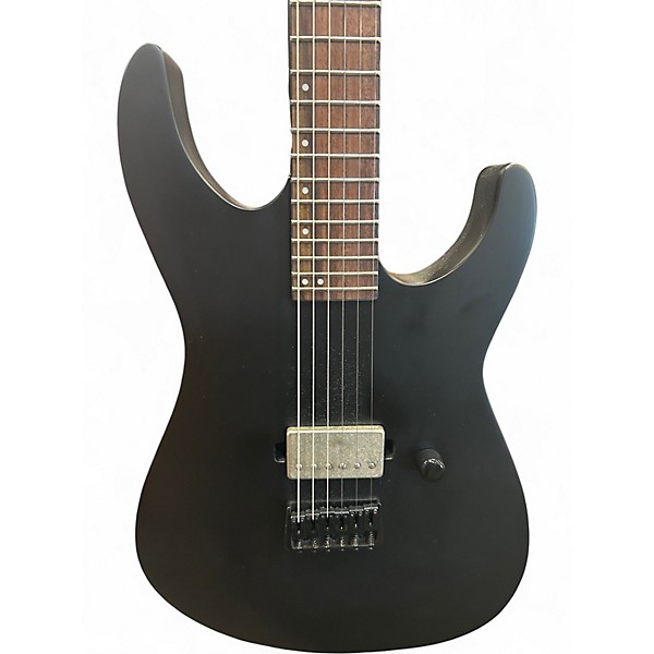 Used ESP LTD M-201HT Flat Black Solid Body Electric Guitar