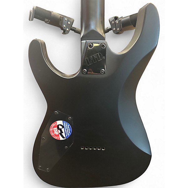 Used ESP LTD M-201HT Flat Black Solid Body Electric Guitar