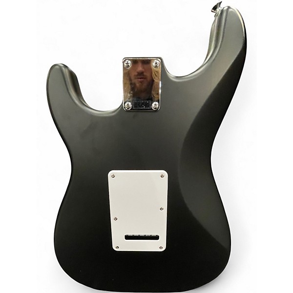 Used Squier Standard Stratocaster Black Solid Body Electric Guitar