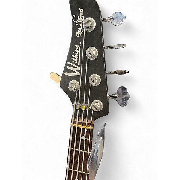 Used Lowend Wilkins WLE Matte Black Electric Bass Guitar