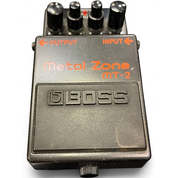 Used BOSS MT2 Metal Zone Distortion Effect Pedal