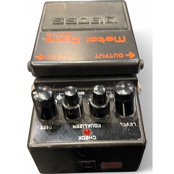 Used BOSS MT2 Metal Zone Distortion Effect Pedal