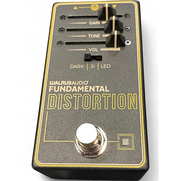 Used Walrus Audio FUNDAMENTAL DISTORTION Effect Pedal